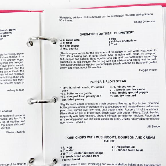 First Favorites Cookbook First USA Financial Austin TX 2001 Employees Recipes - Picture 6 of 9
